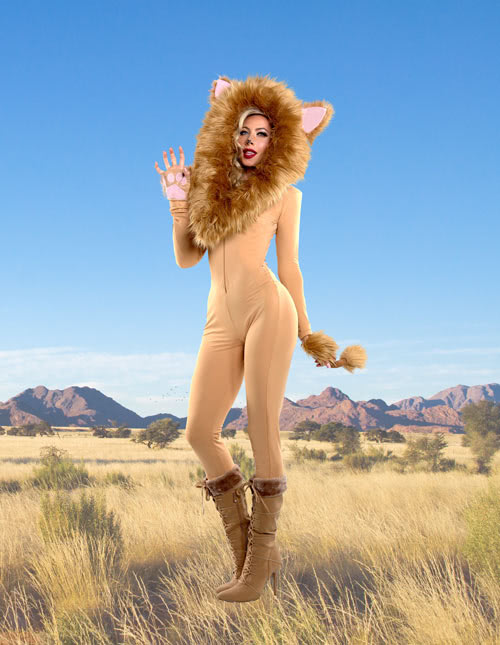 Women's Lion Costume Women's Lion Costume