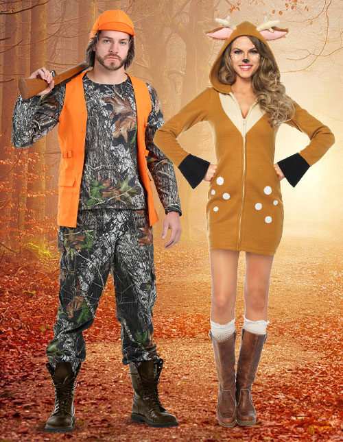 Deer and Hunter Costume Deer and Hunter Costume