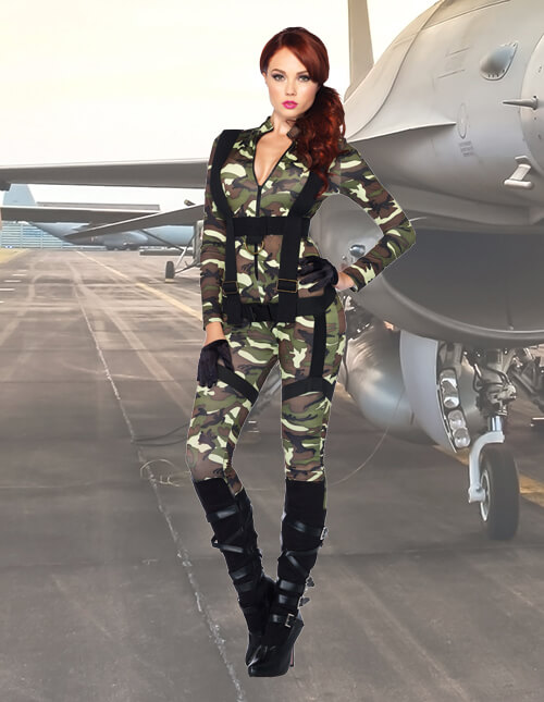 Paratrooper Costume Paratrooper Costume