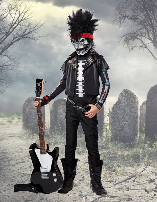 Boys Skeleton Costume 