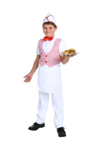 Boy's 50s Car Hop Costume