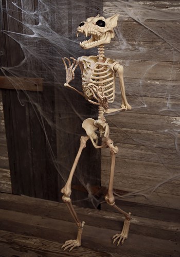 64'' Pose-N-Stay Werewolf Skeleton Update 1