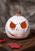 Light Up Jack Skellington 6" Pumpkin Decoration