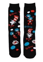 The Cat In The Hat Pattern Socks Adult Alt 2