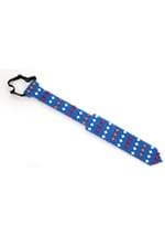 Bricky Blocks Necktie Blue Alt 2