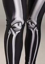 Adult Metallic Silver Skeleton Costume Alt 1