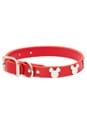 Mickey Mouse Head Icon Vegan Leather Dog Collar