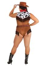 Women's Plus Wild West Hottie Costume Alt 1