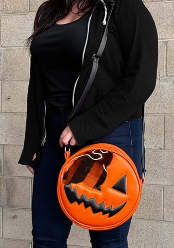 Trick r Treat Sam Bitten Pumpkin Lollipop Crossbody Bag