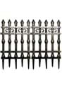 Brass Graveyard Gates Decoration
